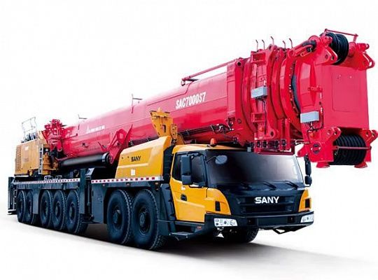 Вездеходный автокран Sany SAC7000T7