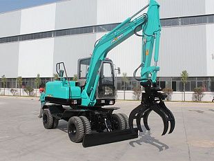 Колесный экскаватор с грейфером JGM9085L